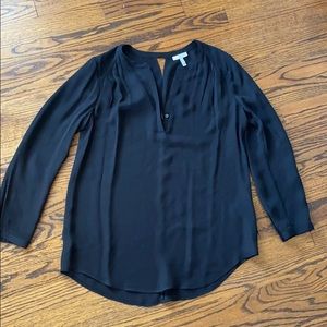 Black Silk Joie top